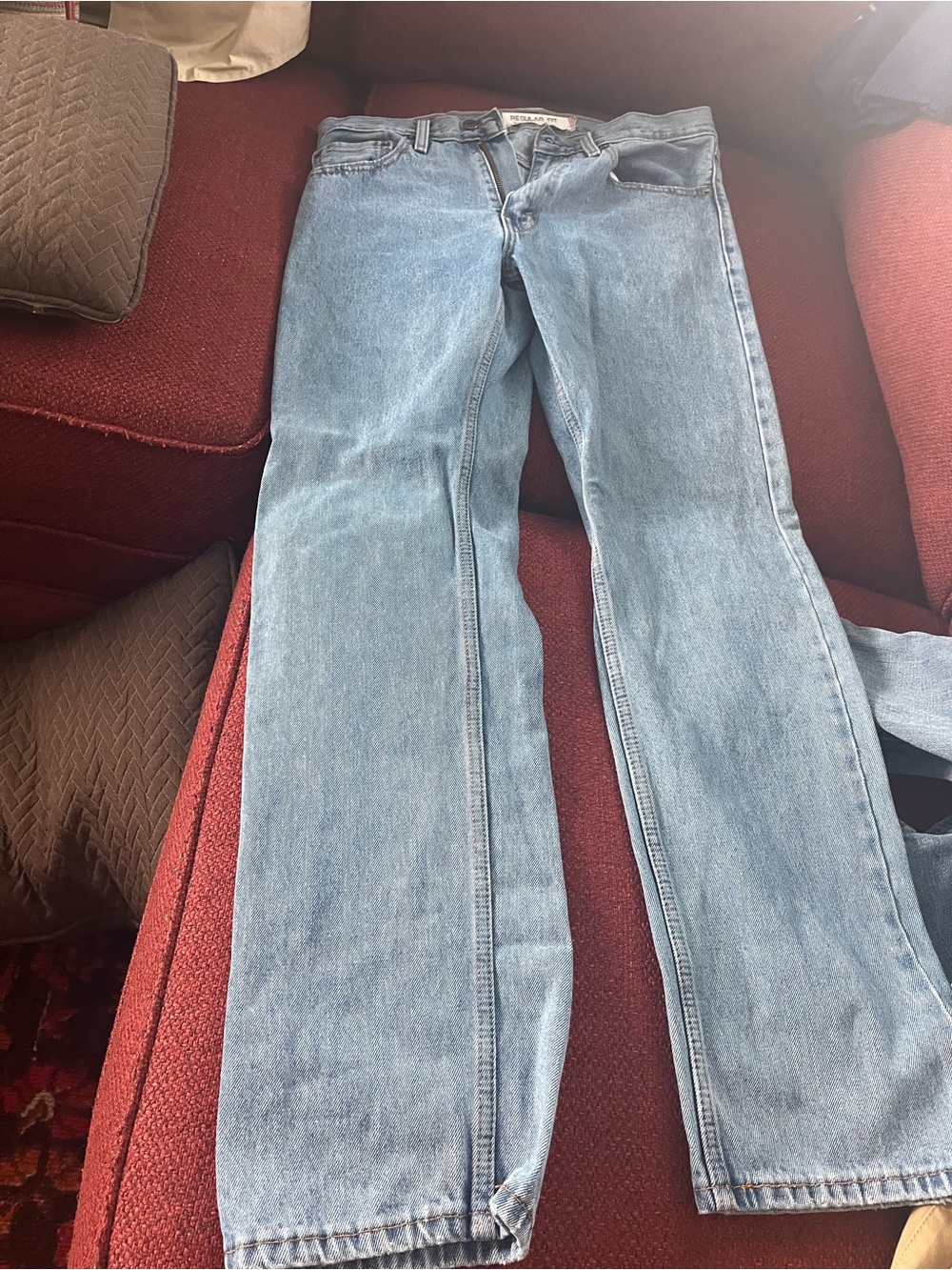 Levi's 505 Light Blue Flare Jeans - Men’s relaxed fit Wide-Leg